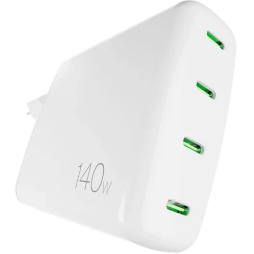 Carregador GaN USB-C Puro Mini Pro 140W - Branco - Image 3