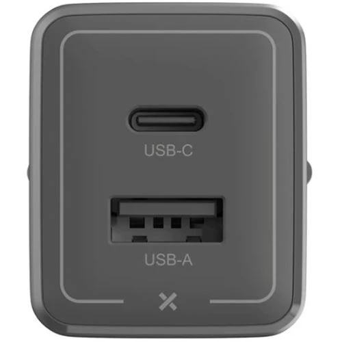Carregador GaN USB+USB-C WeFix Pro - Cinzento - Image 2