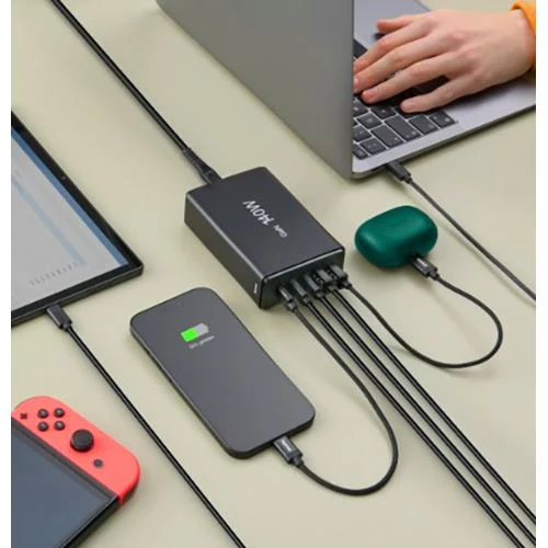 Carregador Hama Hama Charging Station 140W - Preto - Image 9