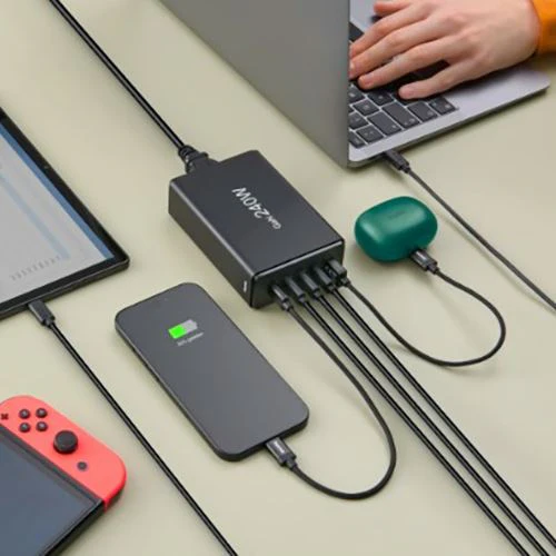 Carregador Hama Hama Charging Station 240W - Preto - Image 9