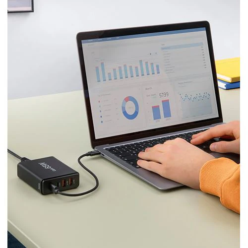 Carregador Hama Hama Charging Station 65W - Preto - Image 8