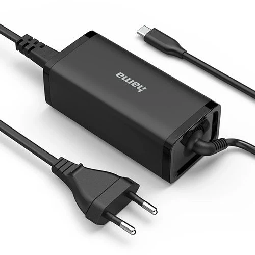 Carregador Hama USB-C Notebook Power  100W - Preto - Image 2
