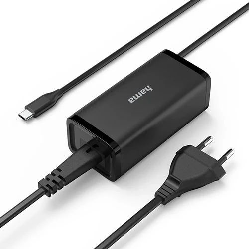 Carregador Hama USB-C Notebook Power  100W - Preto - Image 3
