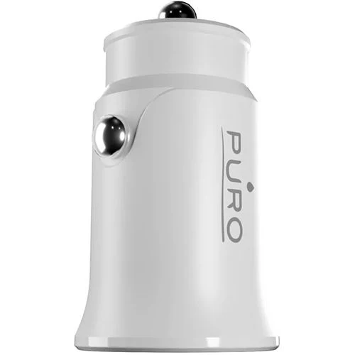 Carregador Isqueiro 2x USB Puro Pro Lite - Branco - Image 2