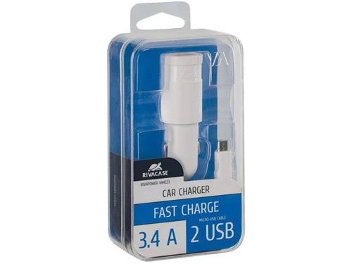 Carregador Isqueiro Rivacase 17W + Cabo Micro USB (VA4223WD1) - Image 3