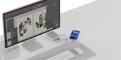 Carregador para Portátil LinQ LQDC240 ProCharge Desk 4x USB-C PD GaN2 240W - Image 9
