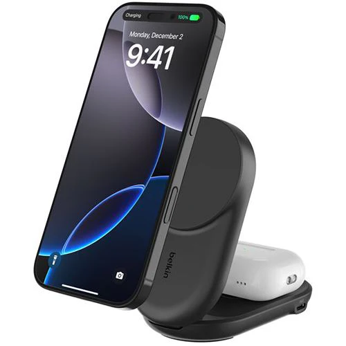 Carregador Qi 3 em 1 Belkin UltraCharge - Preto - Image 5
