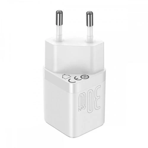 Carregador Rápido Gan3 Baseus 30W - Branco - Image 2