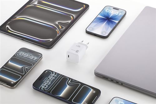 Carregador USB-C Cellularline 40W - Branco - Image 2