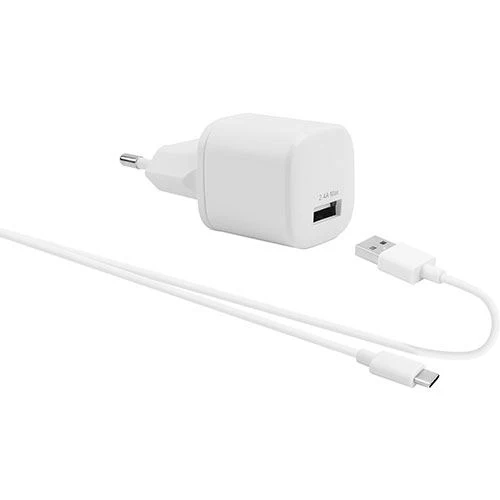 Carregador WeFix + Cabo USB/USB-C - Branco - Image 2