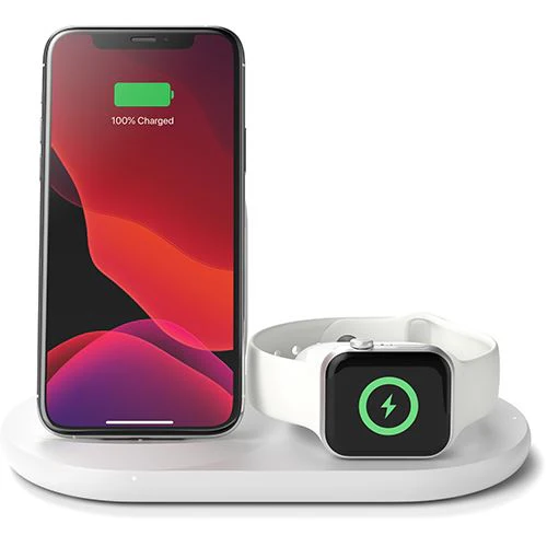 Carregador Wireless Belkin 3 em 1 - Branco - Image 2