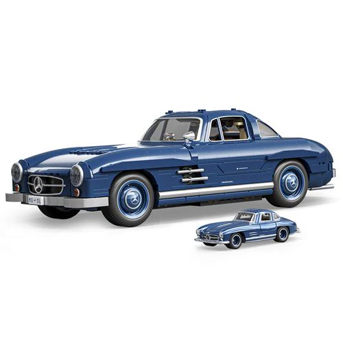 Carro Hot Wheels Mercedes-Benz 300 SL - Set de Construção 1600 Peças - Mega | Mattel  Brick Shop - Image 2