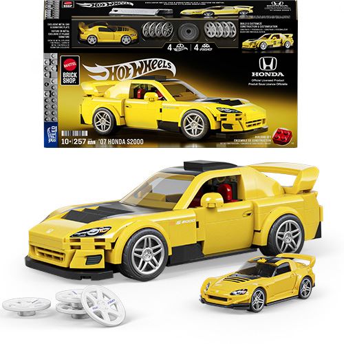 Carro Hot Wheels Speed '07 Honda S2000 - DIY - Mattel Brick Shop - Image 3