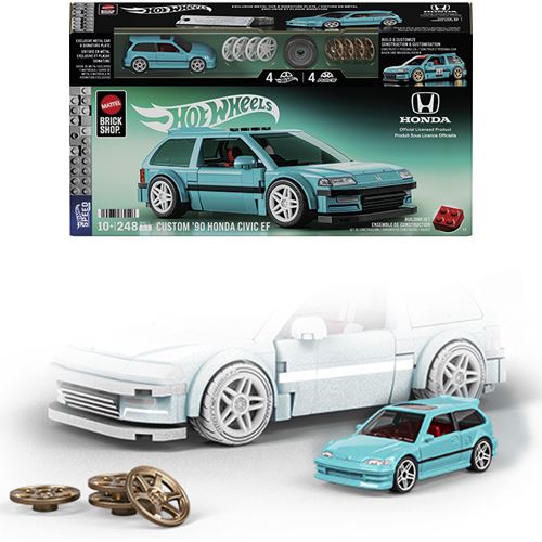 Carro Hot Wheels Speed Custom '90 Honda Civic EF - DIY - Mattel Brick Shop - Image 3