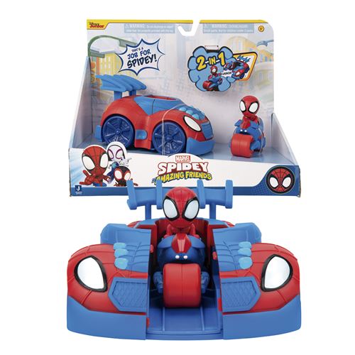 Carro Spidey Stealth Strike 2 In 1 - Toy Partner - Image 2