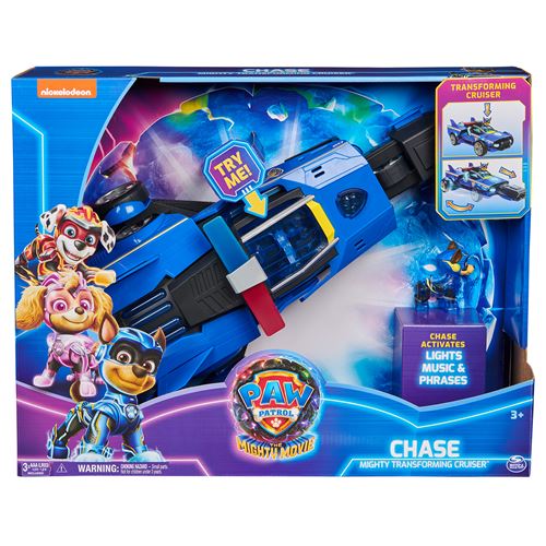 Carro Transformável do Chase Paw Patrol Movie 2 - Concentra - Image 8