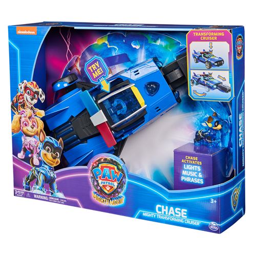Carro Transformável do Chase Paw Patrol Movie 2 - Concentra - Image 9