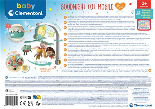 Carrossel Musical de Boa Noite para Berço - Baby Clementoni - Image 5