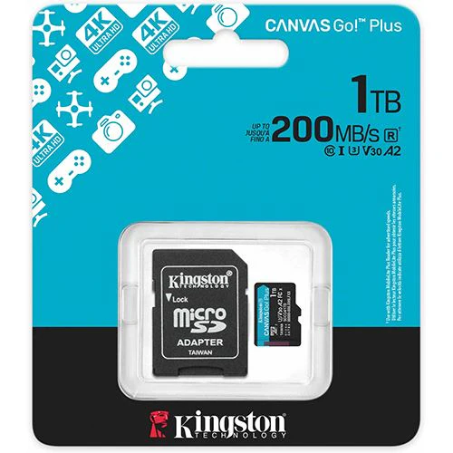 Cartão de Memória MicroSDXC Kingston Canvas Go! Plus Gen4 - 1TB - Image 3
