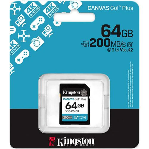 Cartão de Memória SDXC Kingston Canvas Go! Plus - 64GB - Image 3