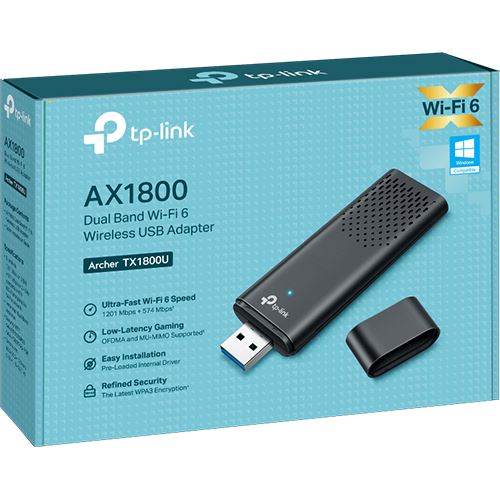 Cartão de Rede TP-Link Archer TX1800U | Preto - Image 7