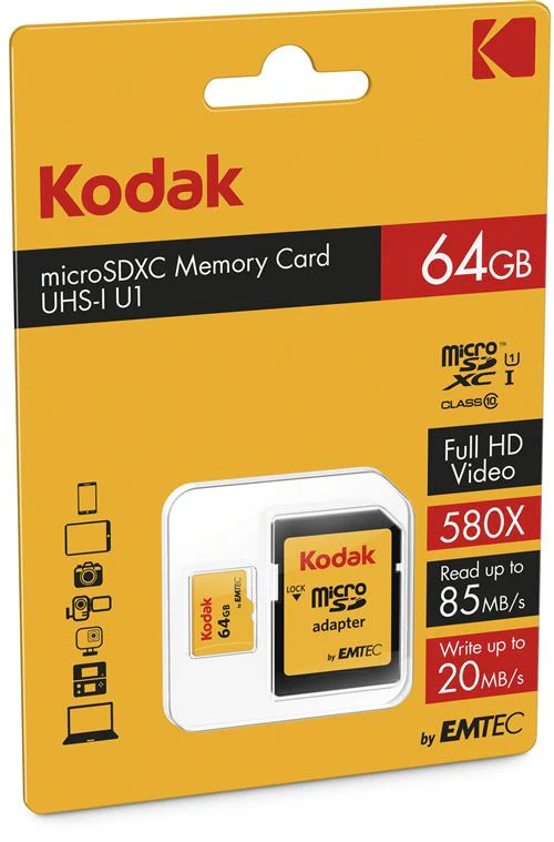 Cartão Micro SDXC Emtec 64GB UHS-I Classe 10 - Image 3