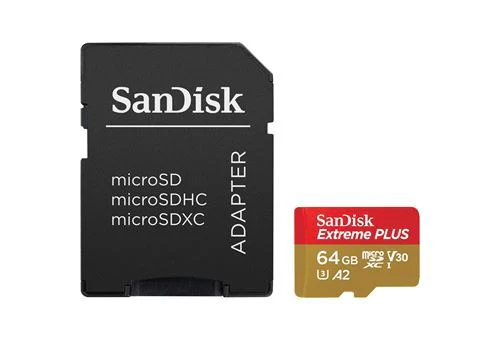 Cartão de Memória MicroSDXC SanDisk Extreme Plus Classe 10 - 64GB V30 A2 U3 200 MB/s - Image 2