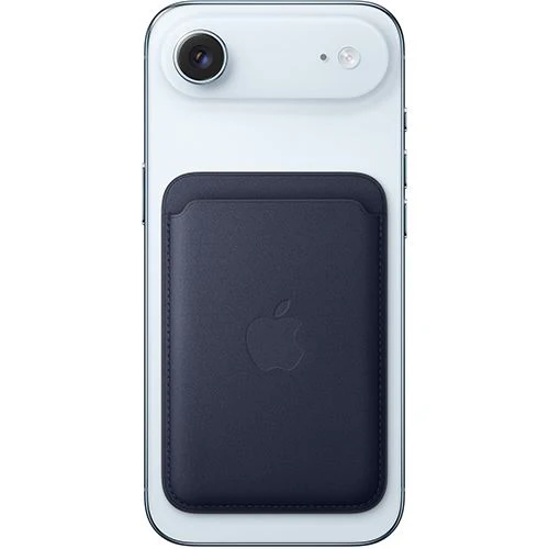 Carteira em tecido FineWoven com MagSafe para iPhone - Azul Navy - Image 3