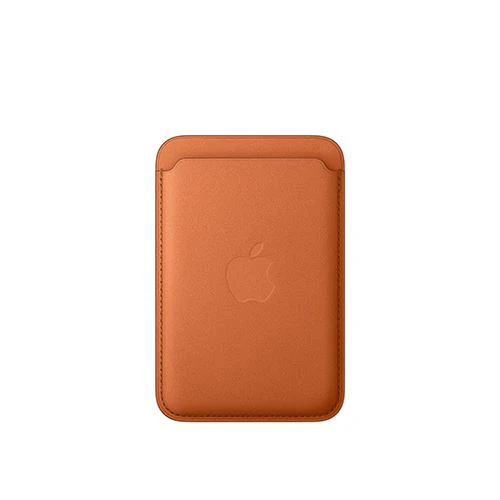 Carteira em tecido FineWoven com MagSafe para iPhone - Laranja-raposa