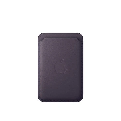 Carteira em tecido FineWoven com MagSafe para iPhone - Roxo meia-noite