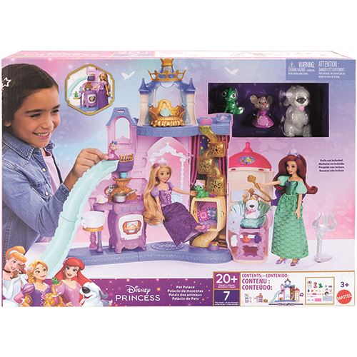 Casa de Bonecas Princesas Disney - Palácio Animais - Mattel - Image 2
