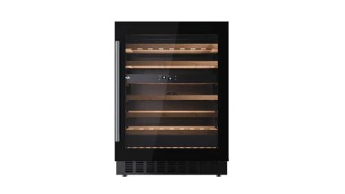 Cave de Vinho Encastrável Teka RVU 20046 | 82x59,5x57,4 cm | 46 Garrafas | G | Duas Zonas de Temperatura | Preto