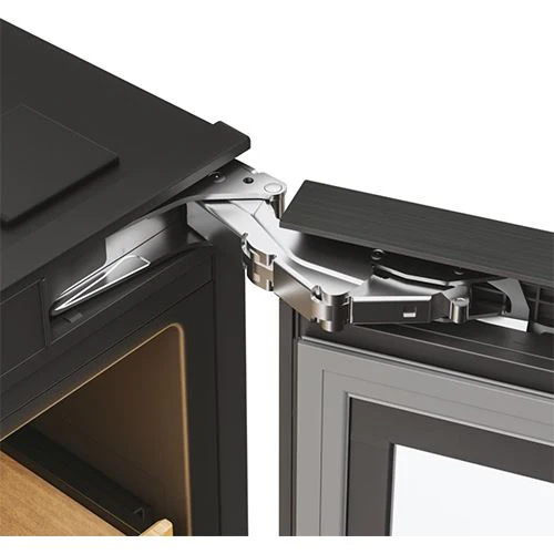 Cave de Vinho Encastrável Haier HUC44GDEH1 | 81,6x59,7x57,5 cm | 44 Garrafas | Duas Zonas de Temperatura | E | Preto - Image 6