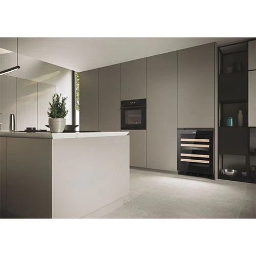 Cave de Vinho Encastrável Haier HUC44GDEH1 | 81,6x59,7x57,5 cm | 44 Garrafas | Duas Zonas de Temperatura | E | Preto - Image 9