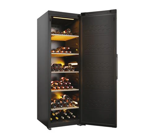 Cave de Vinho Haier HWS247FDU1 | 190x59,7x71,4 cm | 247 Garrafas | D | Preto - Image 4