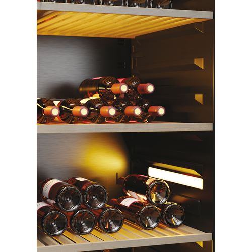 Cave de Vinho Haier HWS247FDU1 | 190x59,7x71,4 cm | 247 Garrafas | D | Preto - Image 6