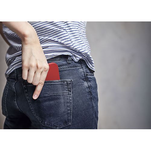 Capa Silicone Cellularline Sensation Plus para Samsung Galaxy S25 - Vermelha - Image 3