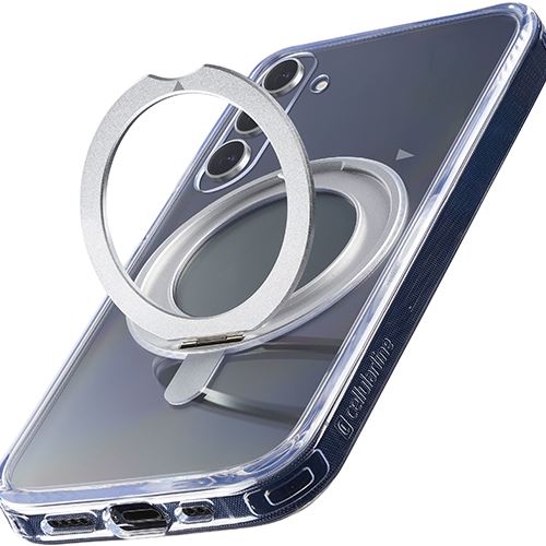 Capa Cellular Line Spin Mag para Samsung Galaxy S25 - Transparente - Image 2