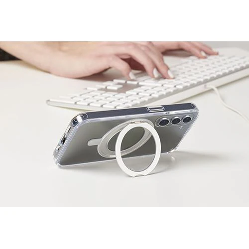 Capa Cellular Line Spin Mag para Samsung Galaxy S25 - Transparente - Image 6