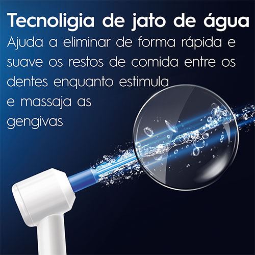 Centro Dentário Oral- B com Irrigador Bucal + Escova de Dentes Elétrica iO6 - Image 6