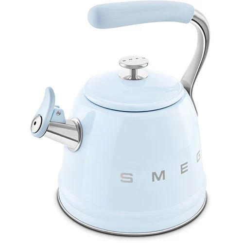 Chaleira de Apito Smeg Anni 50 WKF01PB - Azul céu - Image 5