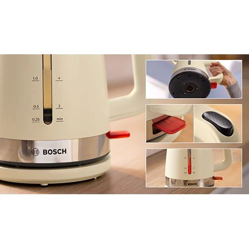 Chaleira Elétrica Bosch TWK4M227 MyMoment - Bege - Image 3