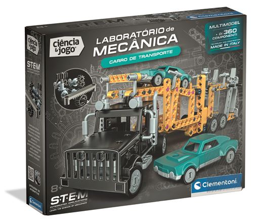 Ciência e Jogo Laboratório de Mecânica: Carro de Transporte - STEM - Clementoni