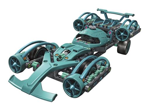 Ciência e Jogo Laboratório de Mecânica: Carro Supersónico - STEM - Clementoni - Image 2