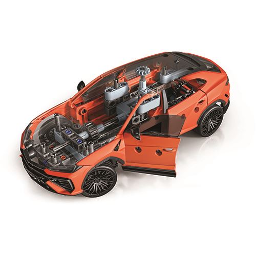Ciência e Jogo Laboratório de Mecânica: Lamborghini Urus SE - STEM - Clementoni - Image 4