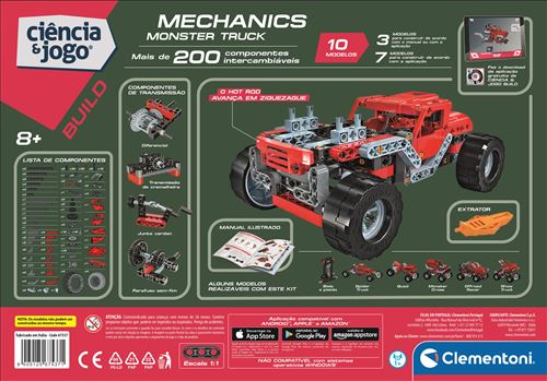 Ciência e Jogo Laboratório de Mecânica: Monster Truck - Clementoni - Image 2