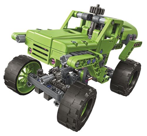 Ciência e Jogo Laboratório de Mecânica: Monster Truck - STEM - Clementoni - Image 2