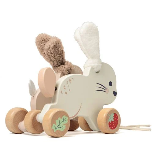 Coelhos de Madeira para Puxar - Nature & Découvertes - Image 3