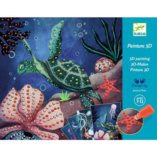 Coffret Djeco de Pintura 3D para Crianças - Nature & Découvertes