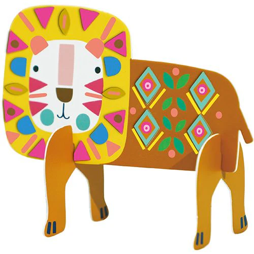Cola e Brinca Animais do Safari - Stick 'N' Play Stickers - Avenir | Sig Toys - Image 4
